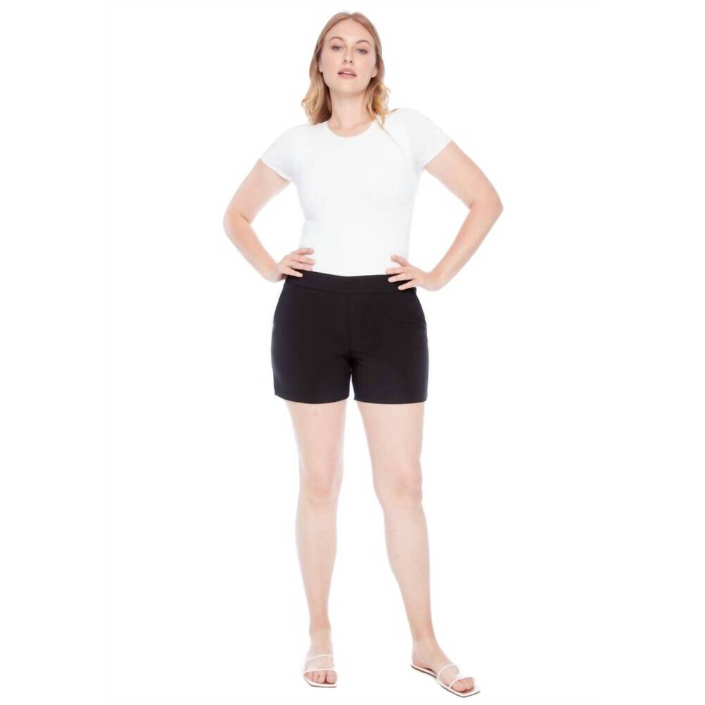 NEW ILTM lisa solid amalfi short in black